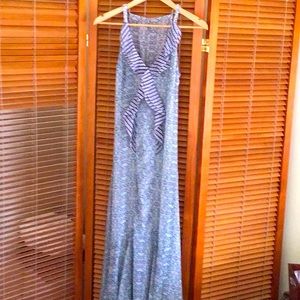 New cabi maxi length spring/summer dress. Fits 36” chest